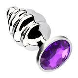 Fun Metal Colorful Anal Plugs