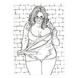 Totally Curvy Coloring Book #NSFW