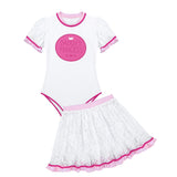 Adult Baby & Diaper Lover Press Crotch Romper