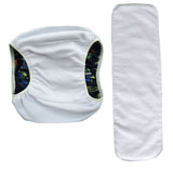 waterproof Adult cloth diaper cover with inserts
