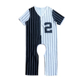 Adult Onesie Diaper Boy ABDL Romper Open Crotch