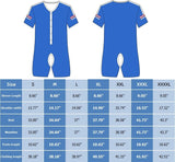 Adult Onesie Diaper Boy ABDL Romper Open Crotch