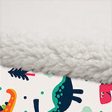 Dinosaur Throw Blanket For Bed Sofa