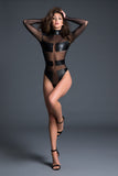 Geometric Sleek Sheer Body