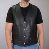 Vintage Flag Liner  and Concealed Carry Pockets Men's Vest