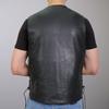 Vintage Flag Liner  and Concealed Carry Pockets Men's Vest