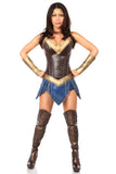 3 PC Premium Warrior Woman Costume Top Drawer