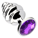 Fun Metal Colorful Anal Plugs