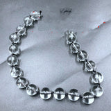 Crystal Glass Pull Beads Anal Plug