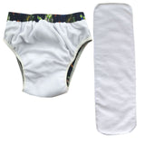 waterproof Adult cloth diaper cover with inserts
