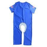 Adult Onesie Diaper Boy ABDL Romper Open Crotch