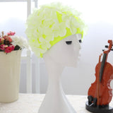 Creative 3D Flowers Waterproof  Swim Cap