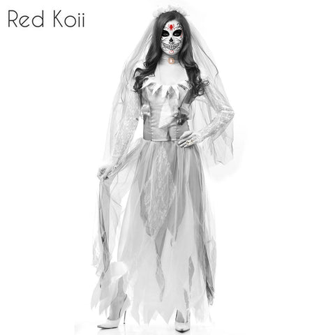 Ghost Bride Zombie Cosplay Suit