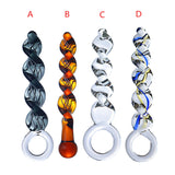 Crystal Glass Thread Plug