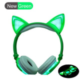 Cat Ear  flashing glowing led light cartoon gaming headset