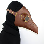 Plague Doctor Masks For Man Adult Steam Punks PU Leather Bird Doctor