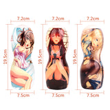 3D Artificial Vagina Fake Anal Erotic Adult Silicone Sex Toys