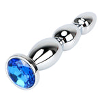 Jeweled Beaded Anal Plugs