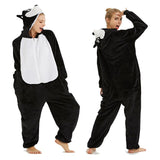 Adult One Piece Hooded Unisex Animal Pajamas