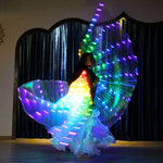 Rainbow Color Alas Angle Led Wings