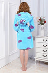 Hooded Animal Women Bathrobe