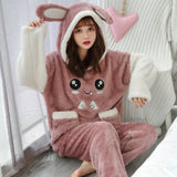 Adult Animal Pajamas Set