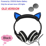 Cat Ear headphones LED  Flashing and Glowing