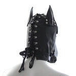 Leather hood leather dog