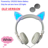 Cat Ear headphones LED  Flashing and Glowing