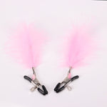 Feather Breast Nipple Clamps