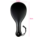 PU leather palm clap spanking paddle slap flap pat beat whip lash strap fetish adult SM slave game sex toy for couple women men