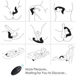 Remote Control 9 Speed Prostate Massager USB Charging Strapon For Men Anal Vibrator Sex Toys For Men Women adult Plugs Products