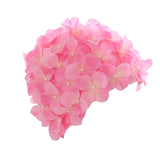 Creative 3D Flowers Waterproof  Swim Cap