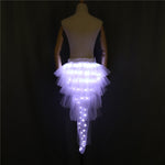 LED Tutu Skirt Up Neon Fancy Rainbow