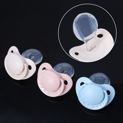 Big Size Food Grade Silicone Adult Pacifier Funny Parent-child Toys