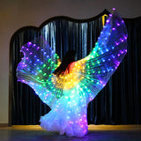 Rainbow Color Alas Angle Led Wings