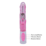 Thrusting Rabbit Vibrator Dildo G-spot Multispeed Massager