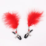 Feather Breast Nipple Clamps