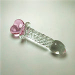 Glass Masturbation Device Crystal Anal Plug Love Series