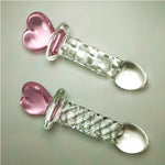 Glass Masturbation Device Crystal Anal Plug Love Series