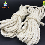 2 colors Jute Twine rope 6mm*9yard Natural twine