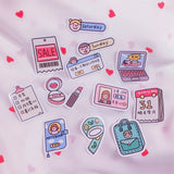 Kawaii work stickers