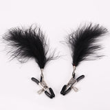 Feather Breast Nipple Clamps