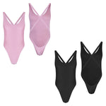 Hot Sexy Men's One-piece Sleeveless Backless High Cut Thong Bodysuit Leotard Swimsuit