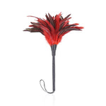 Red Chicken Feather Tickler