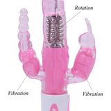 Thrusting Rabbit Vibrator Dildo G-spot Multispeed Massager