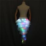 LED Tutu Skirt Up Neon Fancy Rainbow