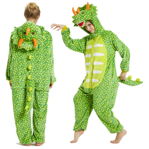 Dinosaur Kigurumi Pajamas Adult Funny Cosplay Onesies