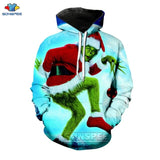 North Adult Face 3D Print Hoodie Men Women Sweatshirt