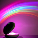 LED Colorful Rainbow Projector Shell Night Light